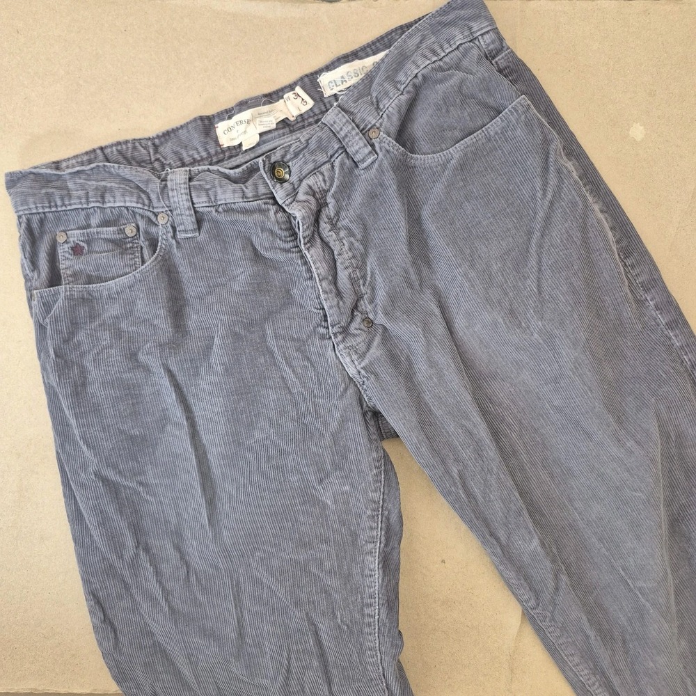 John Varvatos Blue Corduroy Pants